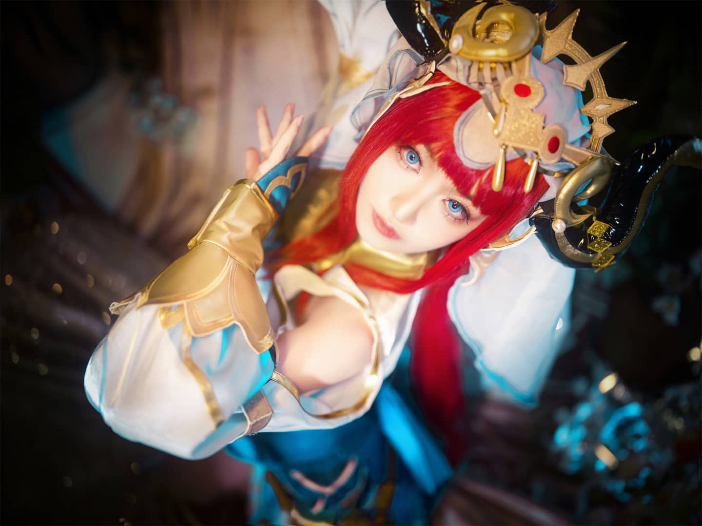 妮露cosplay《原神》