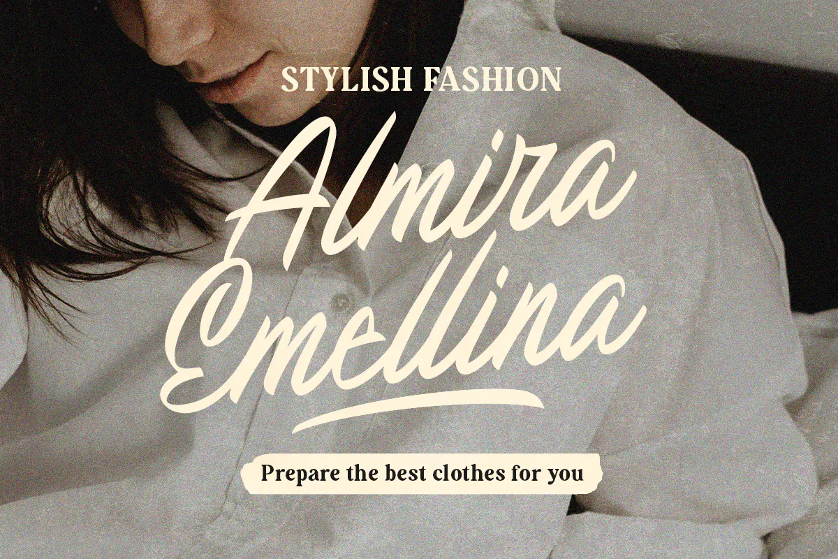 休闲风英文画笔字体 - The Marchilia-6 休闲风英文画笔字体 - The Marchilia