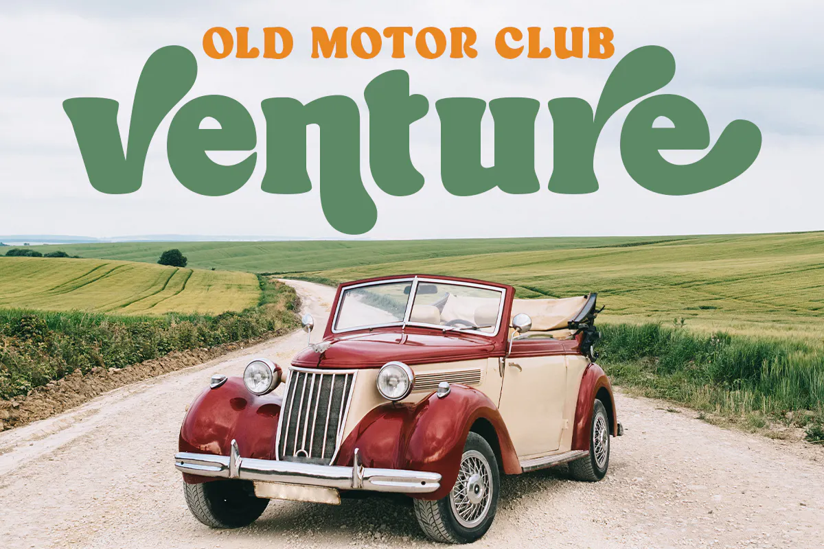 经典复古衬线风格的完美英文字体 – Roflake Boldly Vintage Style Font