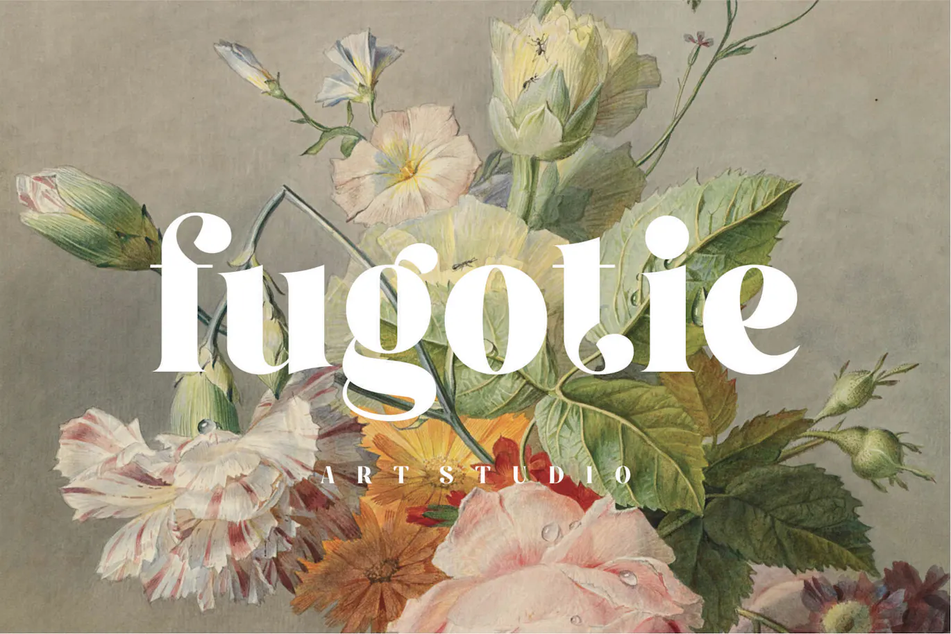 独特且非常优雅的英文字体 - Fiontina Display Typeface Font