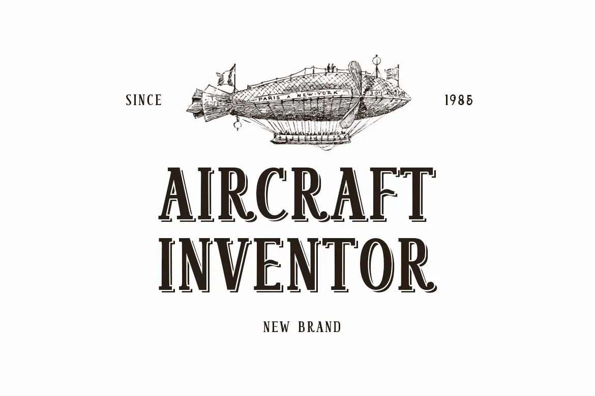 优雅现代复古衬线字体 Gastronomy Modern Vintage Serif Font