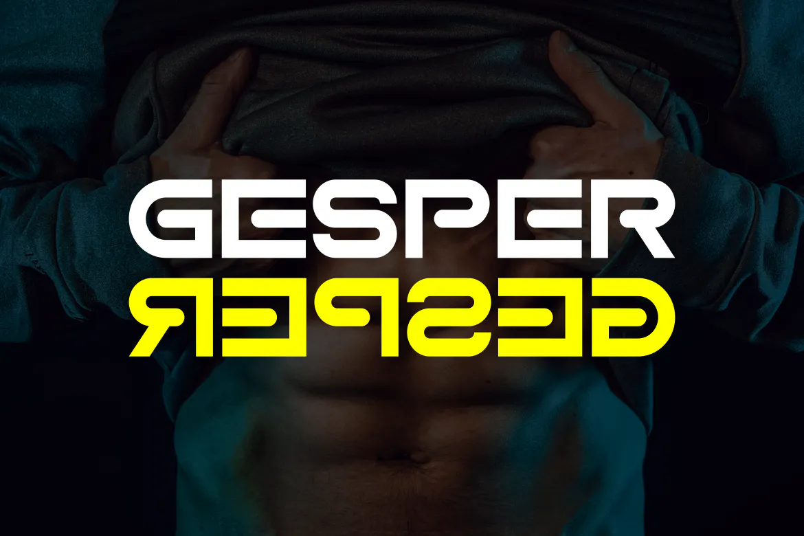 富有力量感的品牌装饰设计英文字体 - Gednner Font Modern Font-5 富有力量感的品牌装饰设计英文字体 - Gednner Font Modern Font