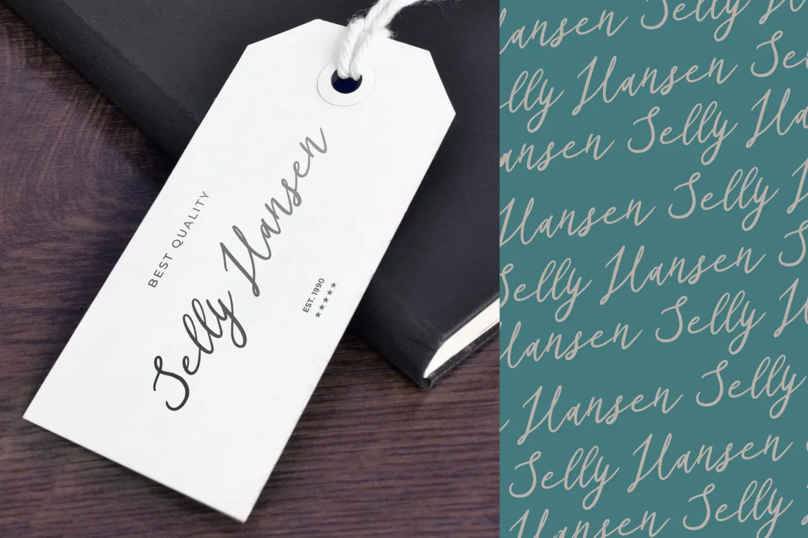 漂亮好看的婚礼签名手写英文字体 - Mossley Signature Wedding Font