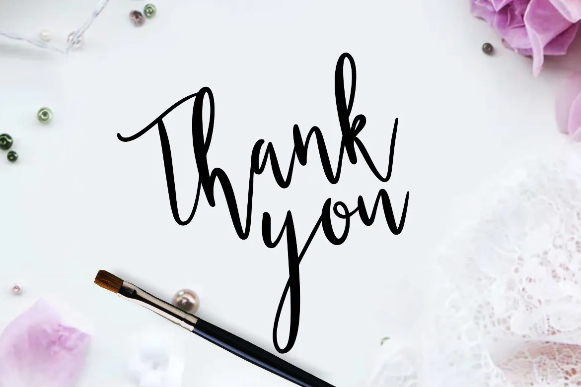 优雅自然的手写书法现代字体 - Gesthyla Calligraphy Wedding Font