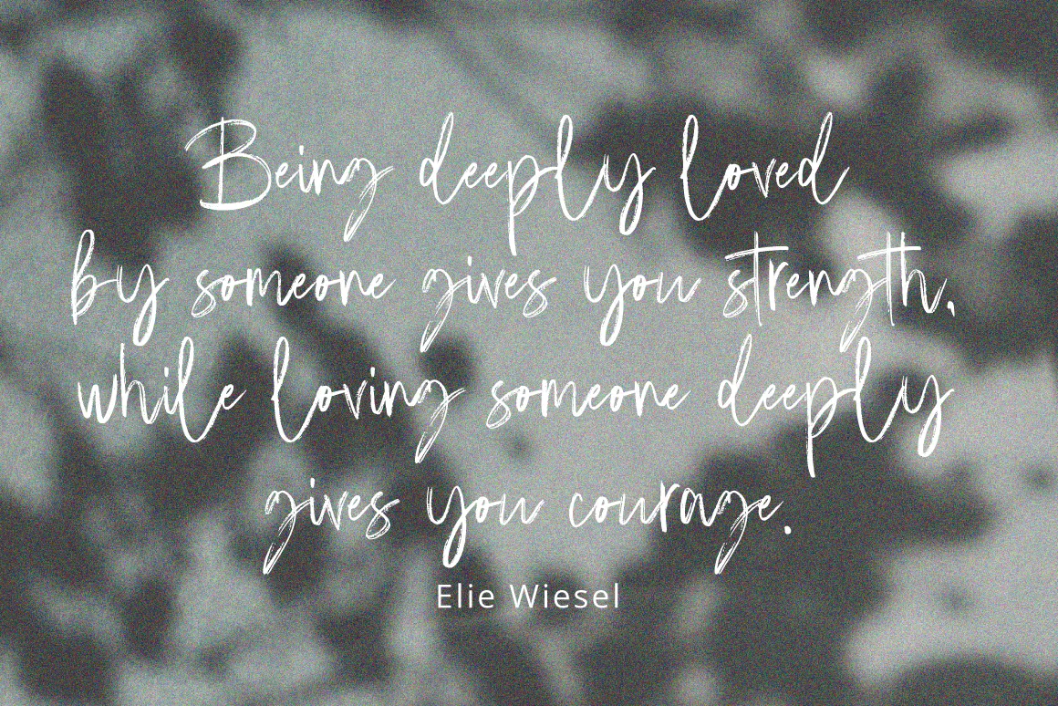 漂亮的英文手写签名字体 Emoray - Signature Brush