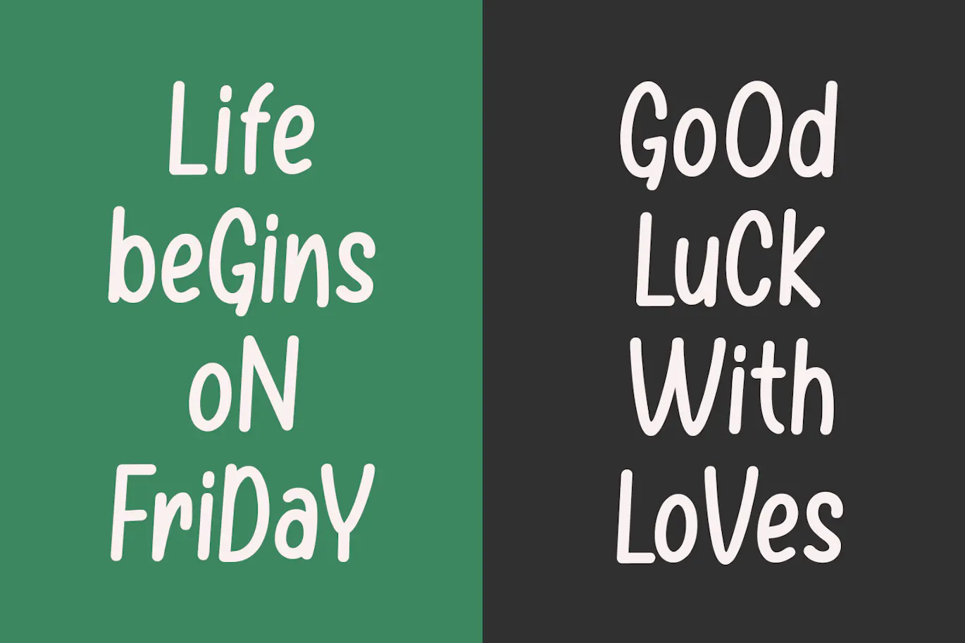 创意卡通风格衬线英文字体 - Rousrib Font-3 创意卡通风格衬线英文字体 - Rousrib Font