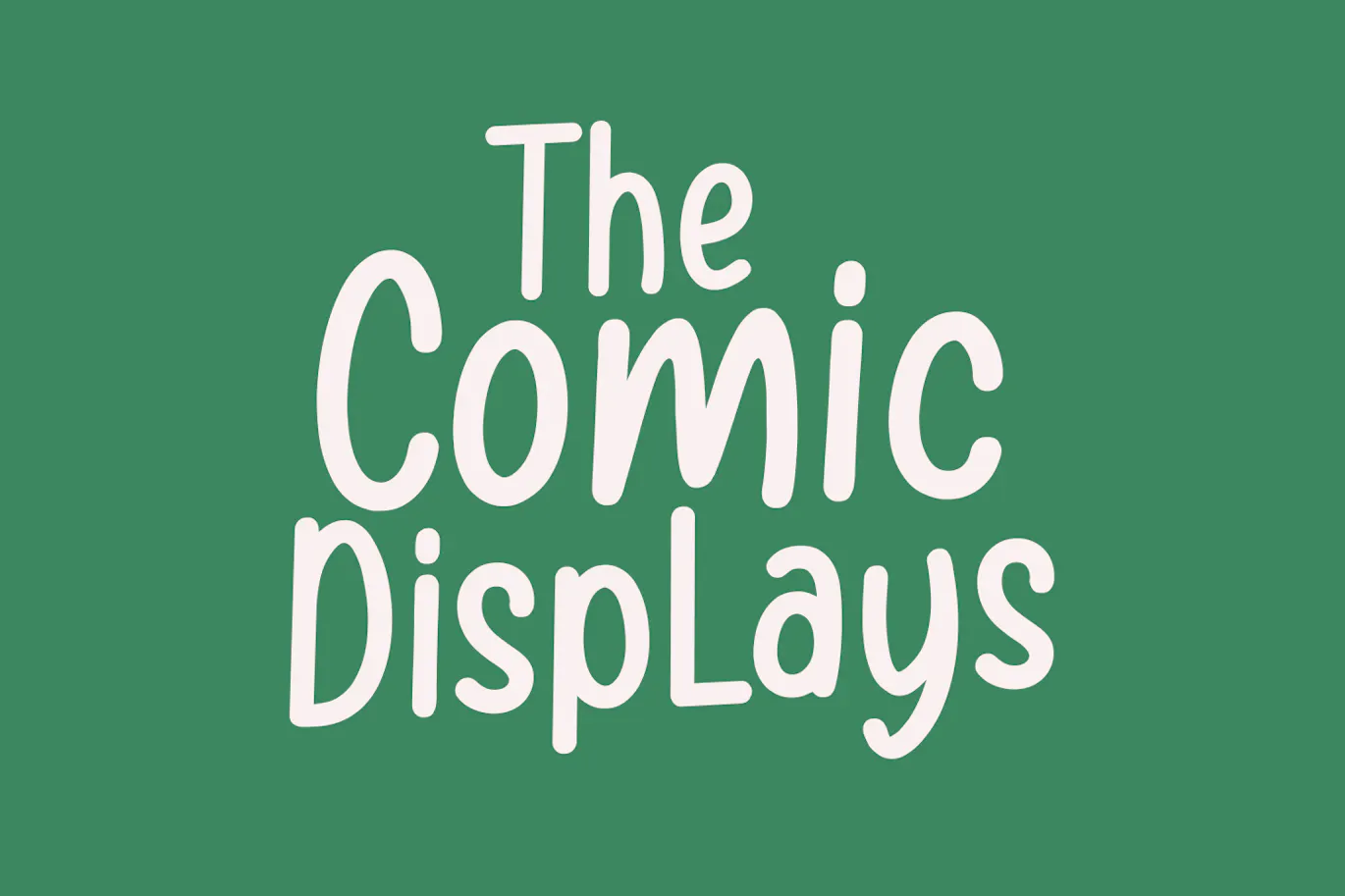 创意卡通风格衬线英文字体 - Rousrib Font-6 创意卡通风格衬线英文字体 - Rousrib Font