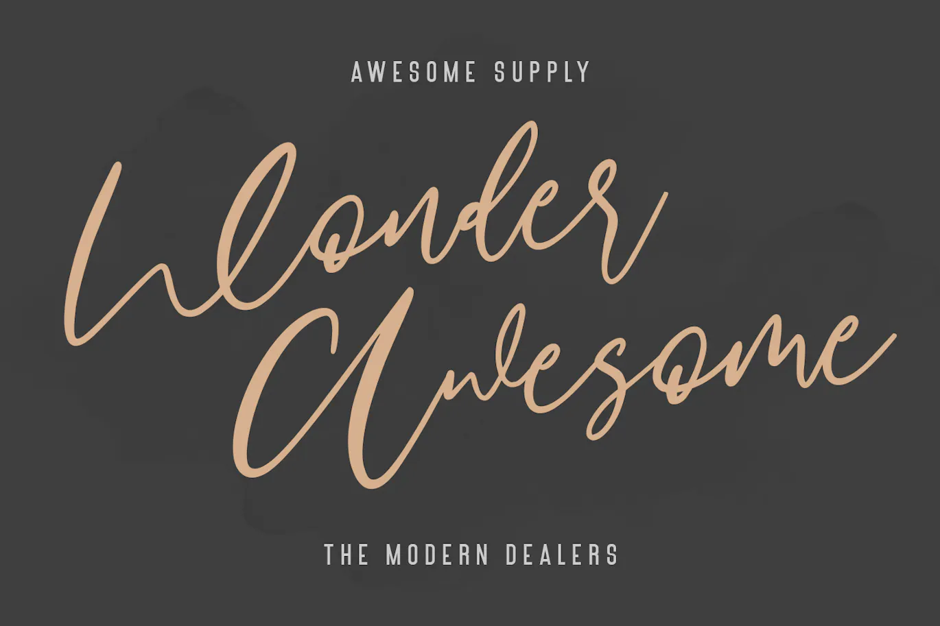 优雅手写英文字体 Sungarios Font Duo