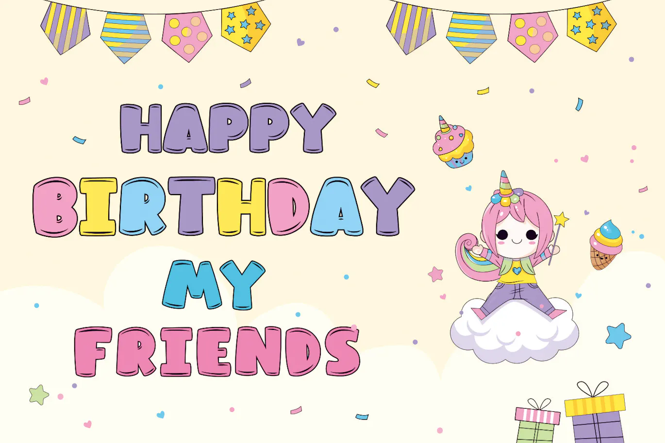 可爱、有趣和古怪的英文儿童手写装饰字体 - UNICORN-1 可爱、有趣和古怪的英文儿童手写装饰字体 - UNICORN