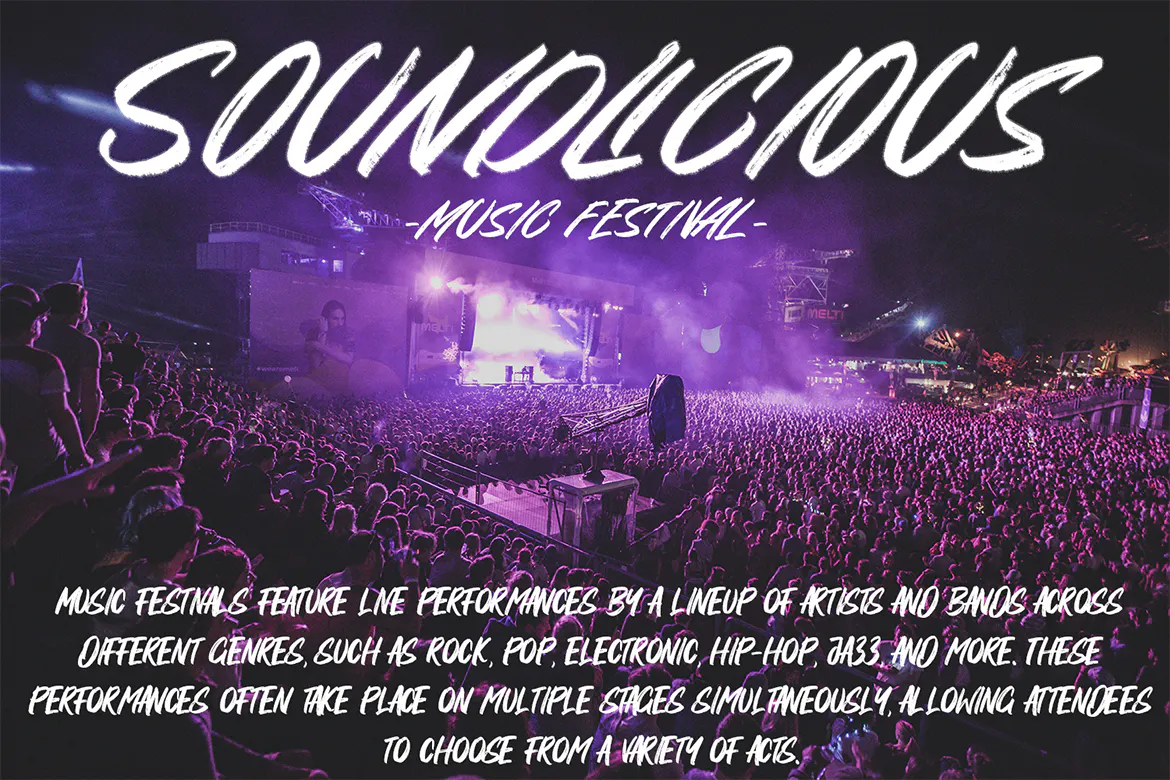 粗糙仿旧元素的英文手写笔刷字体 - Foreclosure - Brush Font