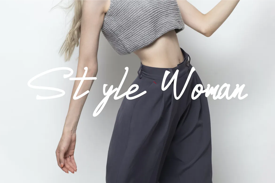 时尚品牌标志LOGO气质的英文手写字体 – Milaria Jams Handwritten Font.