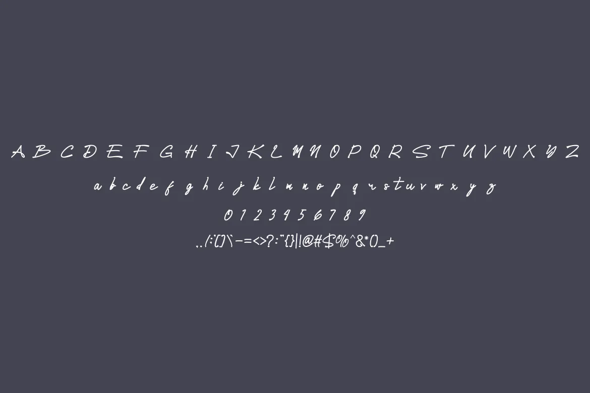 时尚品牌标志LOGO气质的英文手写字体 - Milaria Jams Handwritten Font.