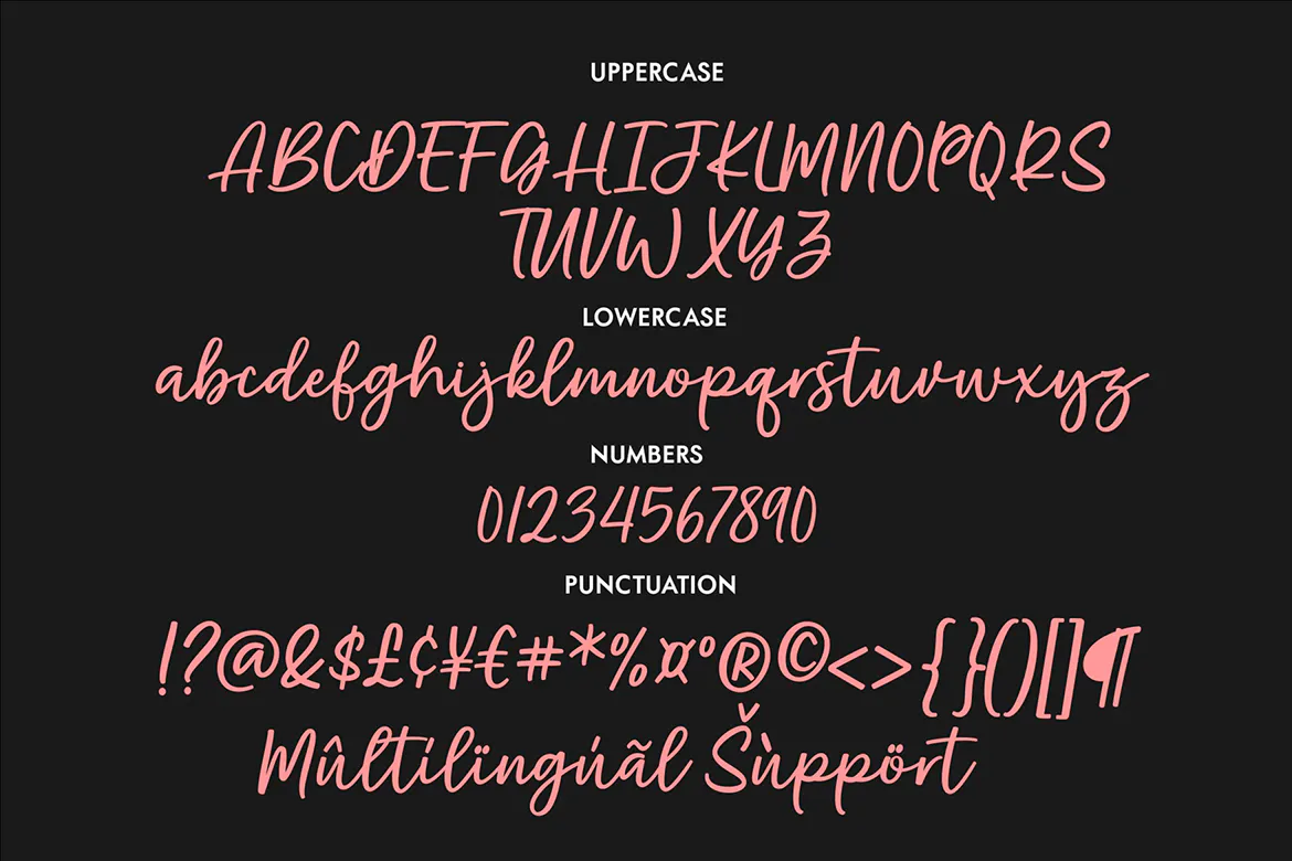 帅气浪漫的手写字体 Handsome Romantic - Elegant Handwritten Font