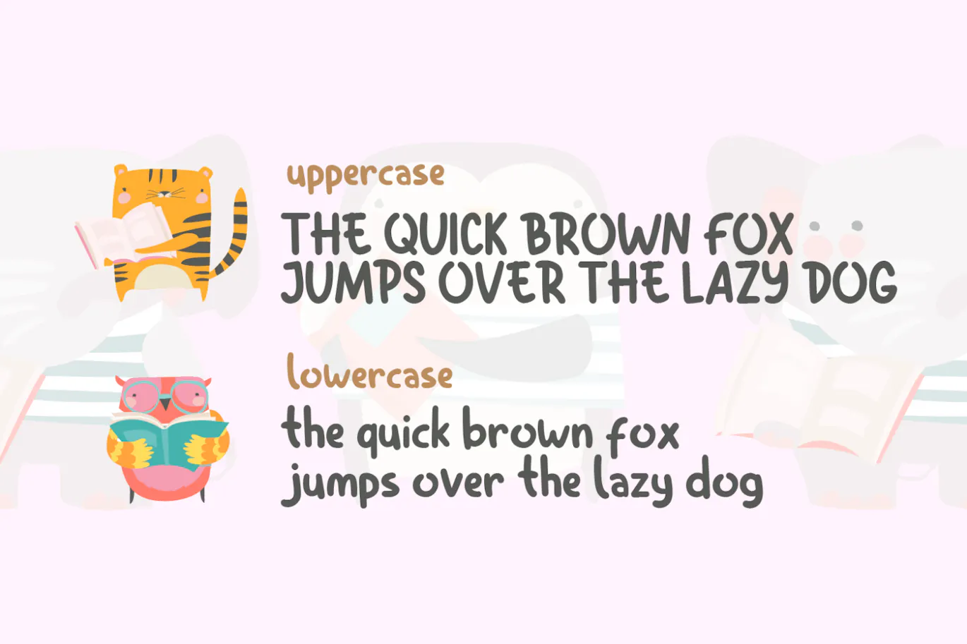 俏皮的装饰字体 - TS Going to School