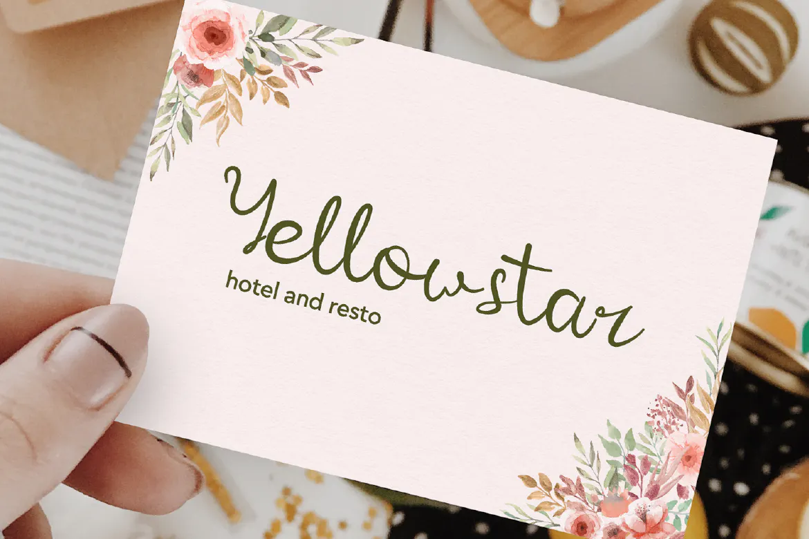 跳跃性手写脚本英文主题 - Jumping Matte Script Font