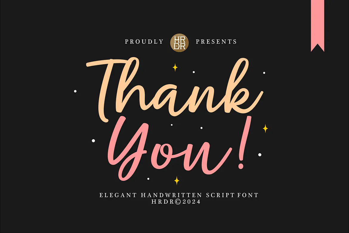 帅气浪漫的手写字体 Handsome Romantic - Elegant Handwritten Font