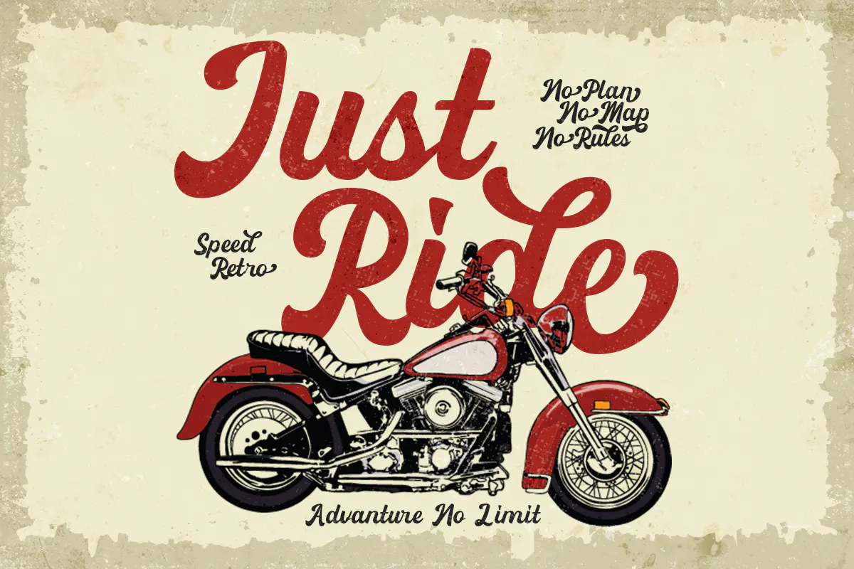 现代复古的品牌推广英文字体 - Tailored