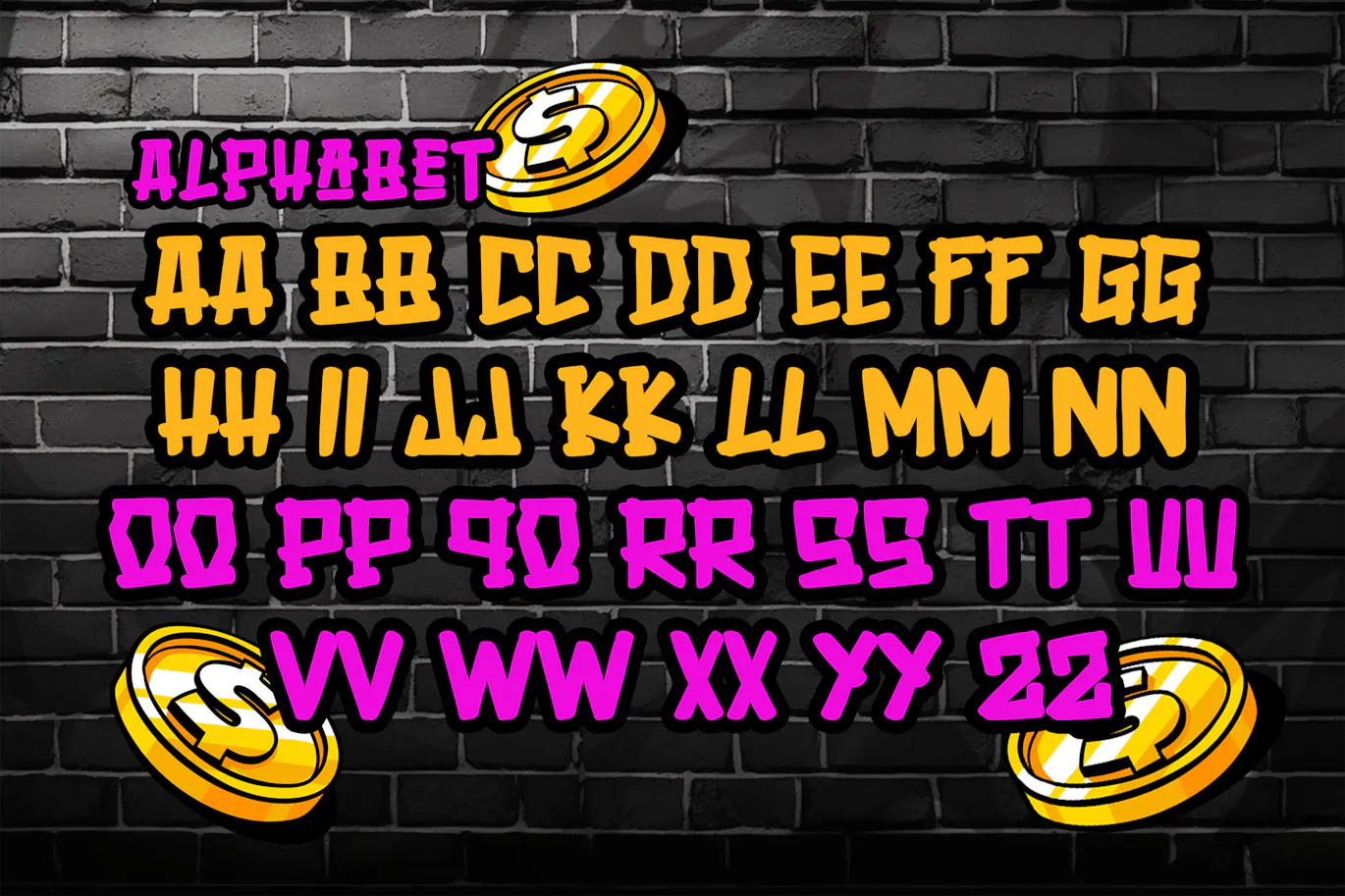 涂鸦装饰英文字体 - Aerosol Urban-5 涂鸦装饰英文字体 - Aerosol Urban