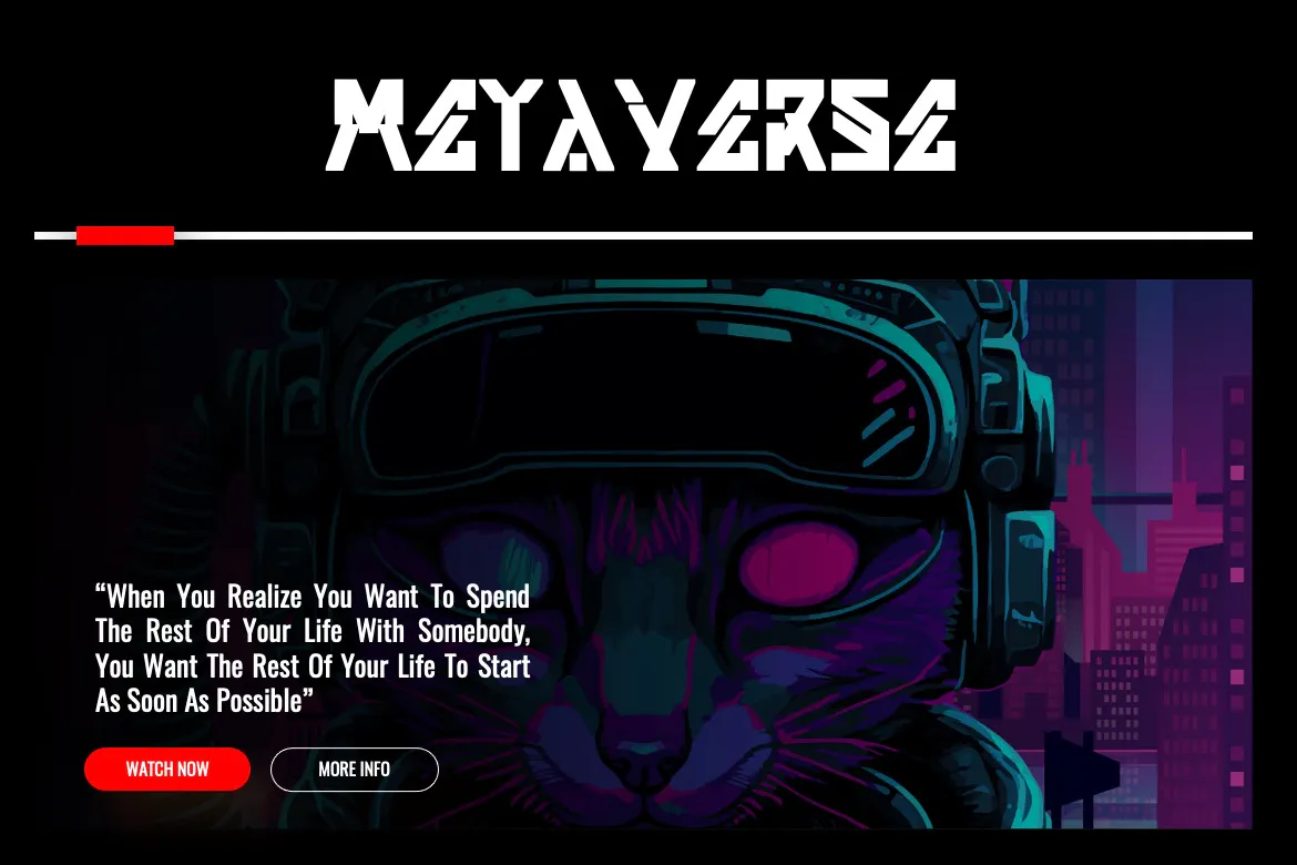 科幻未来电子赛博格机器感的英文装饰字体 - Qrunzvord