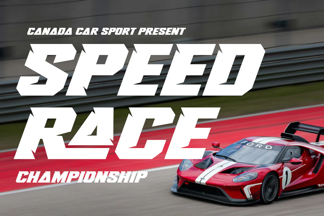 赛车品牌广告宣传的英文装饰字体 - Rush Driver-8 赛车品牌广告宣传的英文装饰字体 - Rush Driver