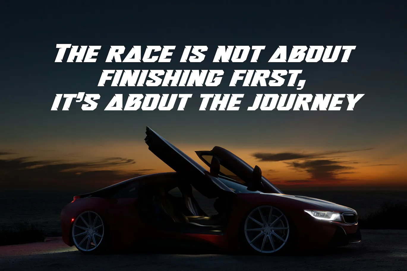 赛车品牌广告宣传的英文装饰字体 - Rush Driver-10 赛车品牌广告宣传的英文装饰字体 - Rush Driver