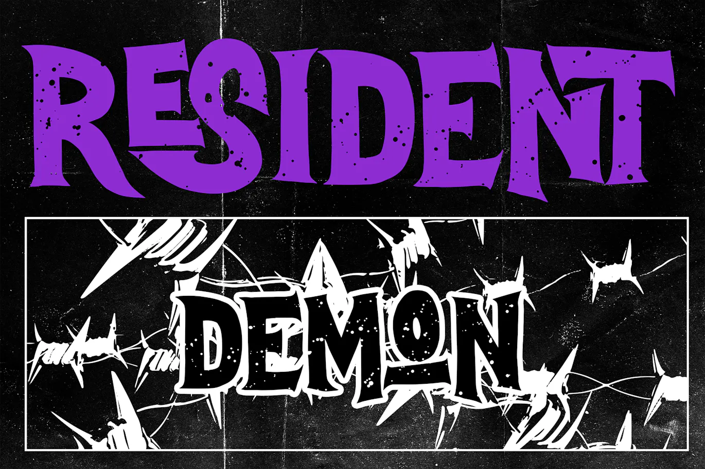 复古风恐怖金属风格的英文纹理涂鸦字体 - The Magic Vigerland-2 复古风恐怖金属风格的英文纹理涂鸦字体 - The Magic Vigerland