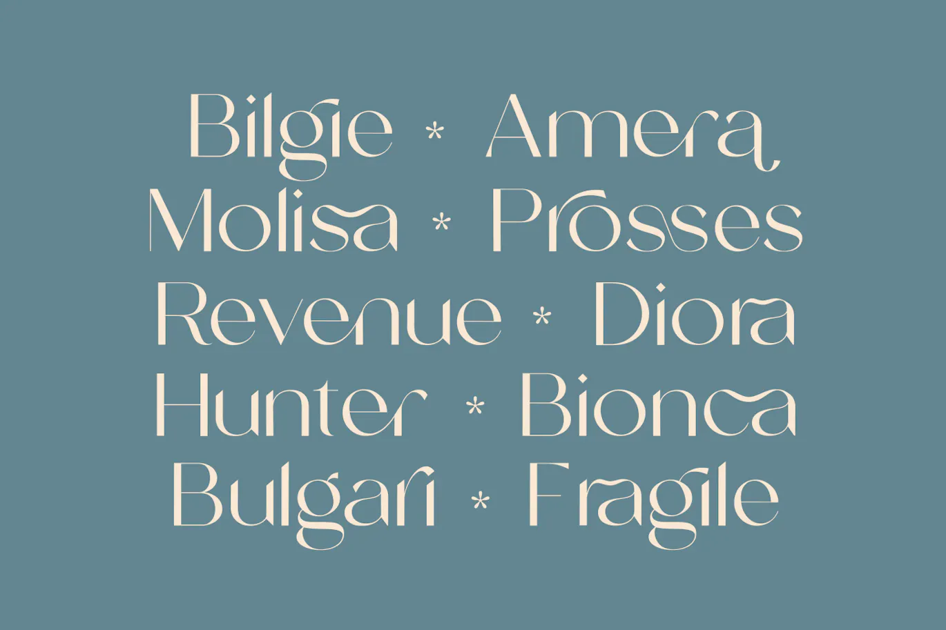 别致的英文无衬线装饰字体 - Tropical Avenue