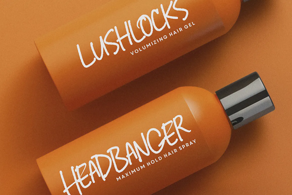 纹理斜体的英文有机手写字体 - Forever Darling