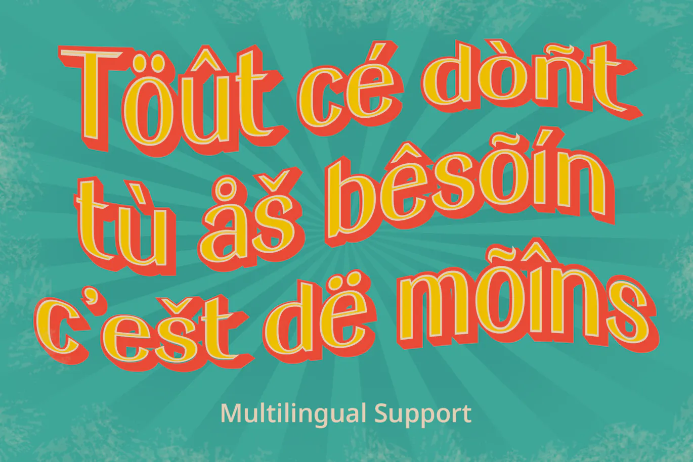 复古风格3D效果的无衬线装饰英文字体 - Saphile 3D-6 复古风格3D效果的无衬线装饰英文字体 - Saphile 3D