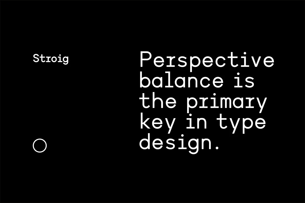 精致混合都市风格的英文无衬线字体 - Stroig