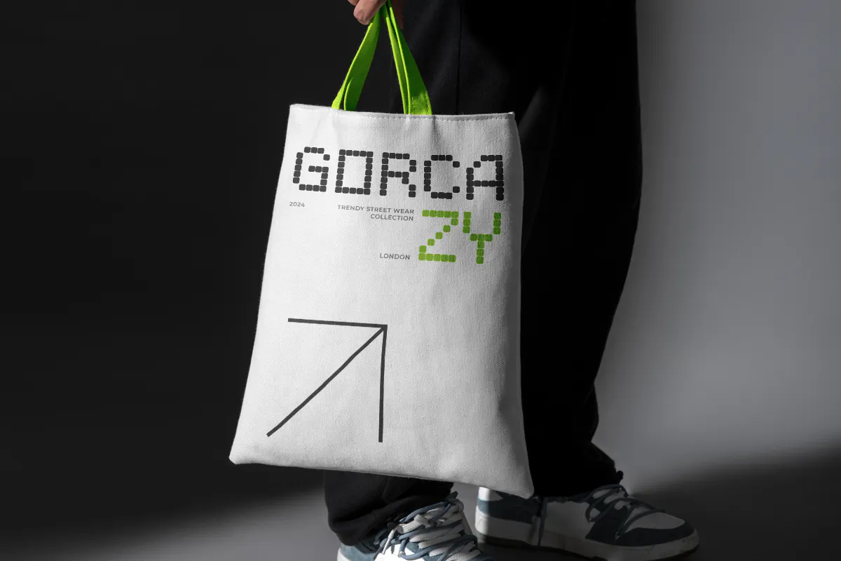 未来数字科技像素点阵风格英文创意装饰字体 - Digitalize