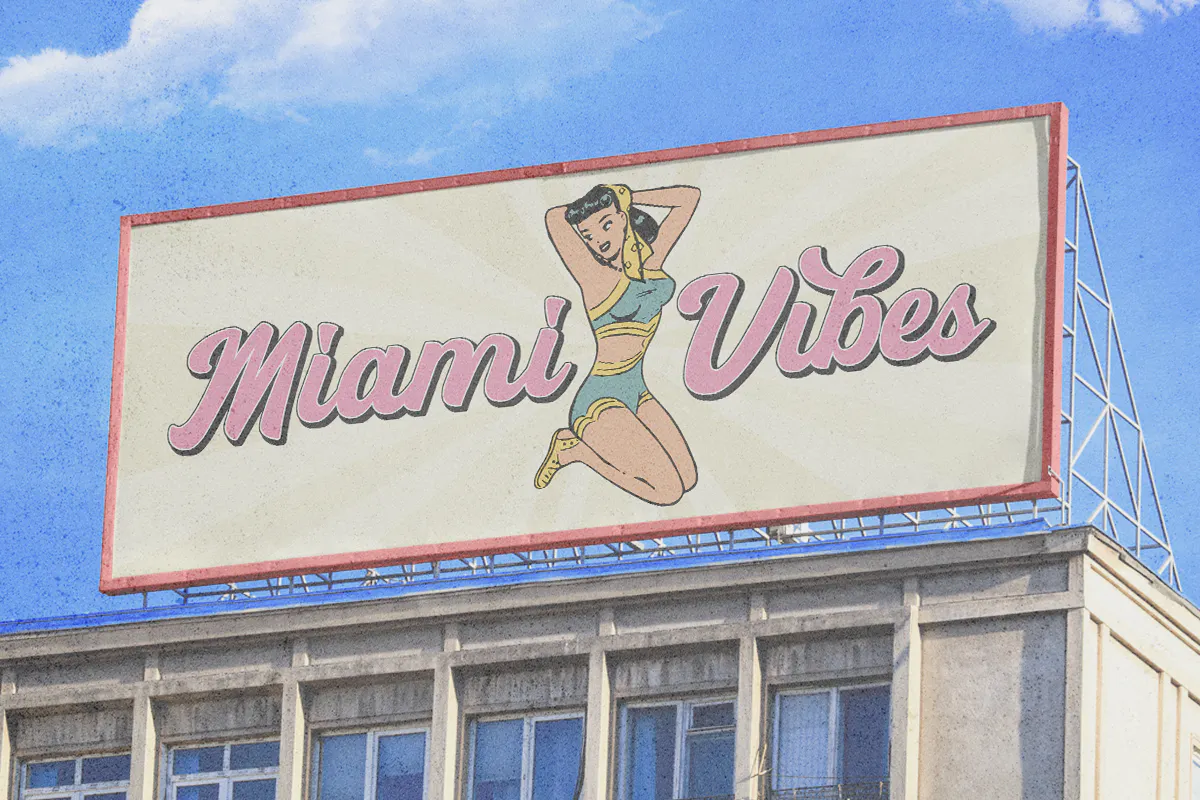 现代复古的品牌推广英文字体 - Tailored