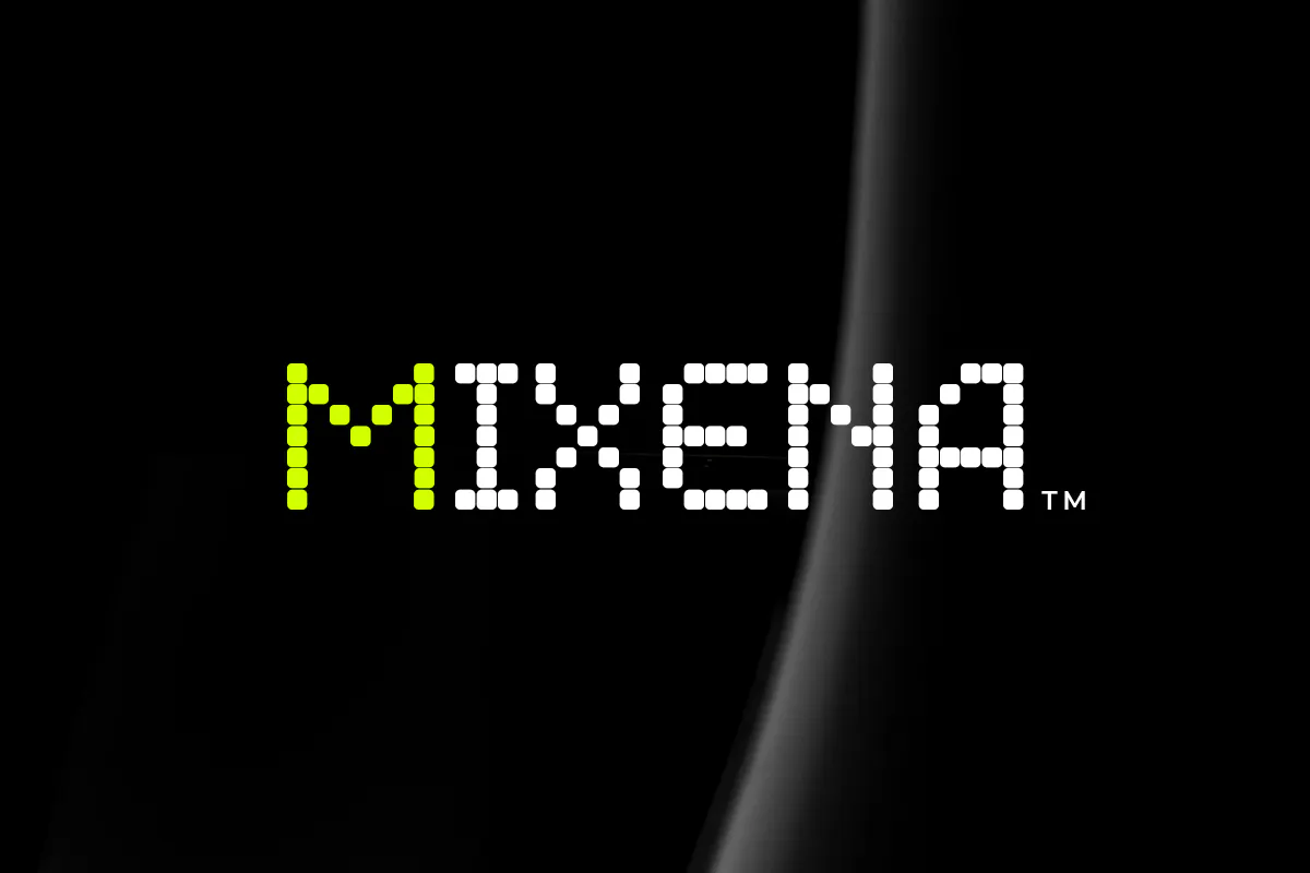 未来数字科技像素点阵风格英文创意装饰字体 - Digitalize