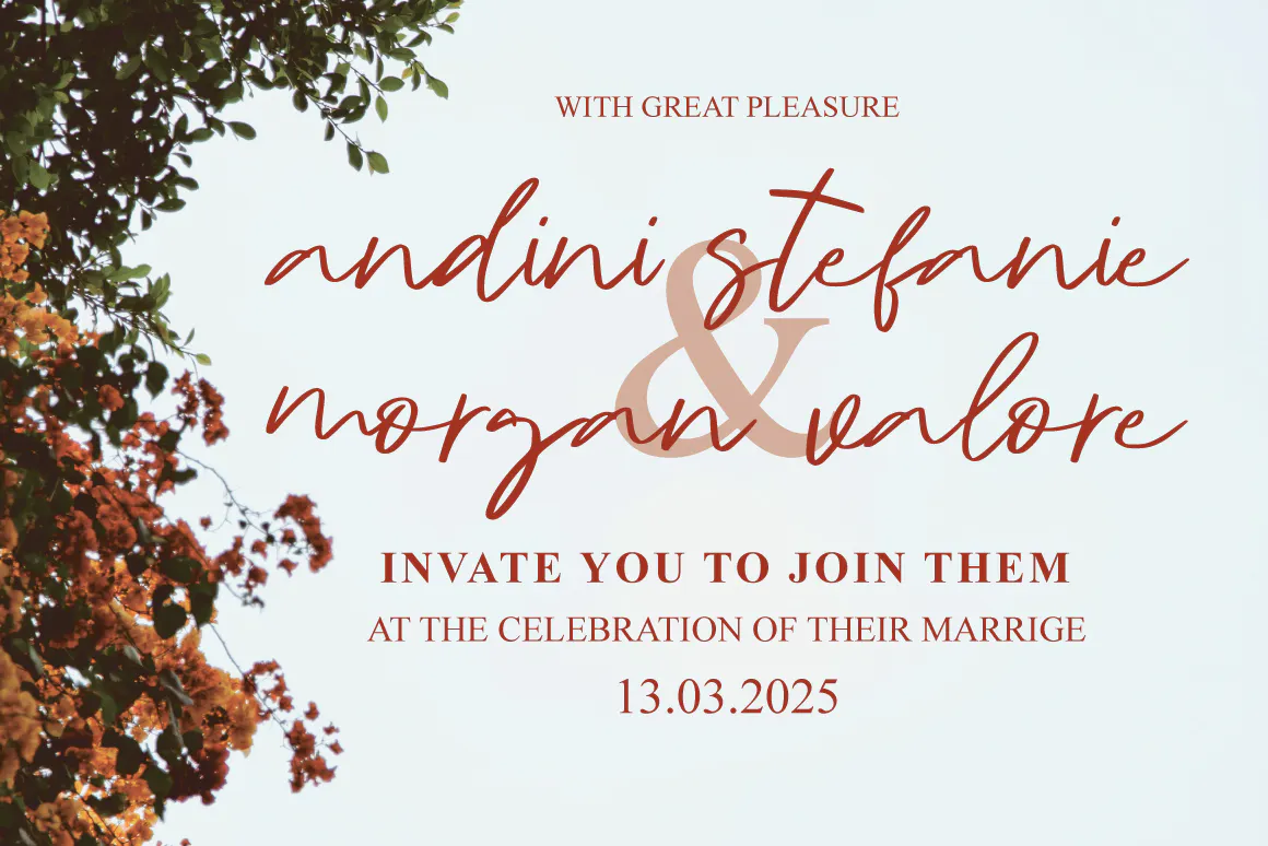 Signature风格的英文手写细画笔字体 - Pagoda-5 Signature风格的英文手写细画笔字体 - Pagoda