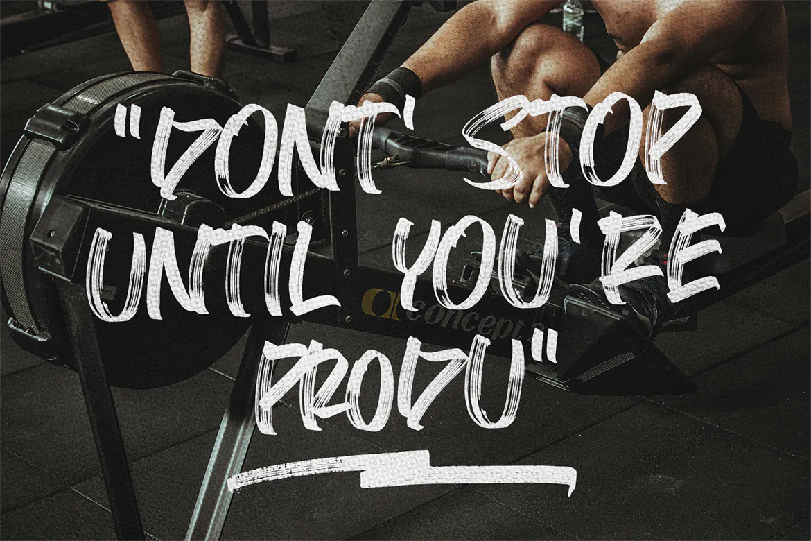 运动感英文手写画笔字体 - Strategic Planning-1 运动感英文手写画笔字体 - Strategic Planning