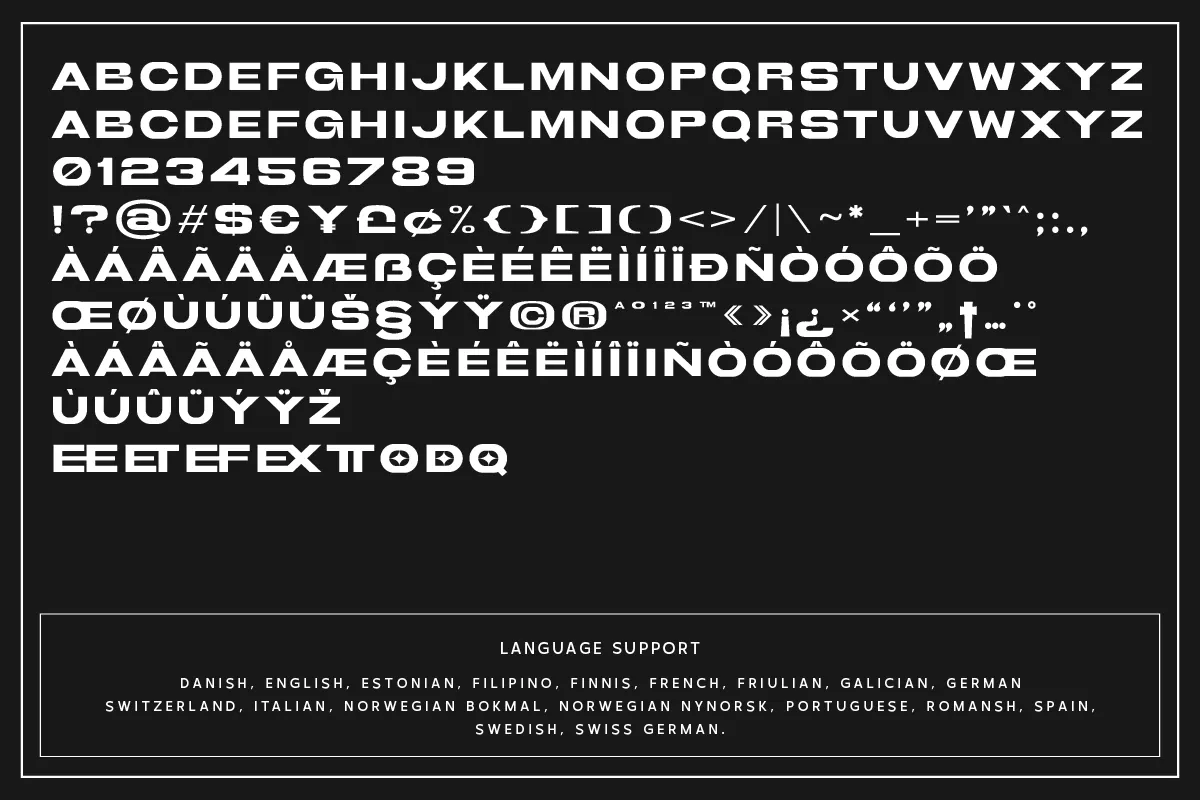 品牌推广宣传海报无衬线字体 - Bigerside-5 品牌推广宣传海报无衬线字体 - Bigerside