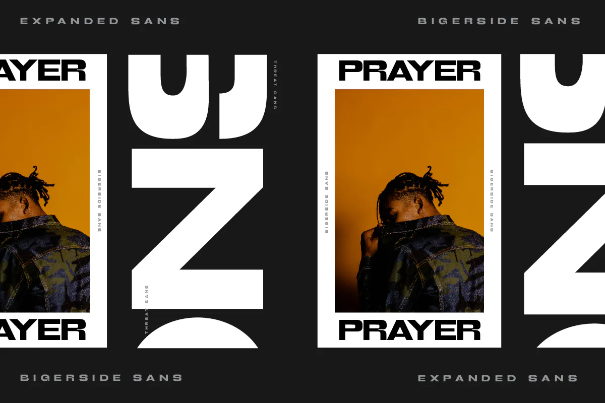 品牌推广宣传海报无衬线字体 - Bigerside-8 品牌推广宣传海报无衬线字体 - Bigerside