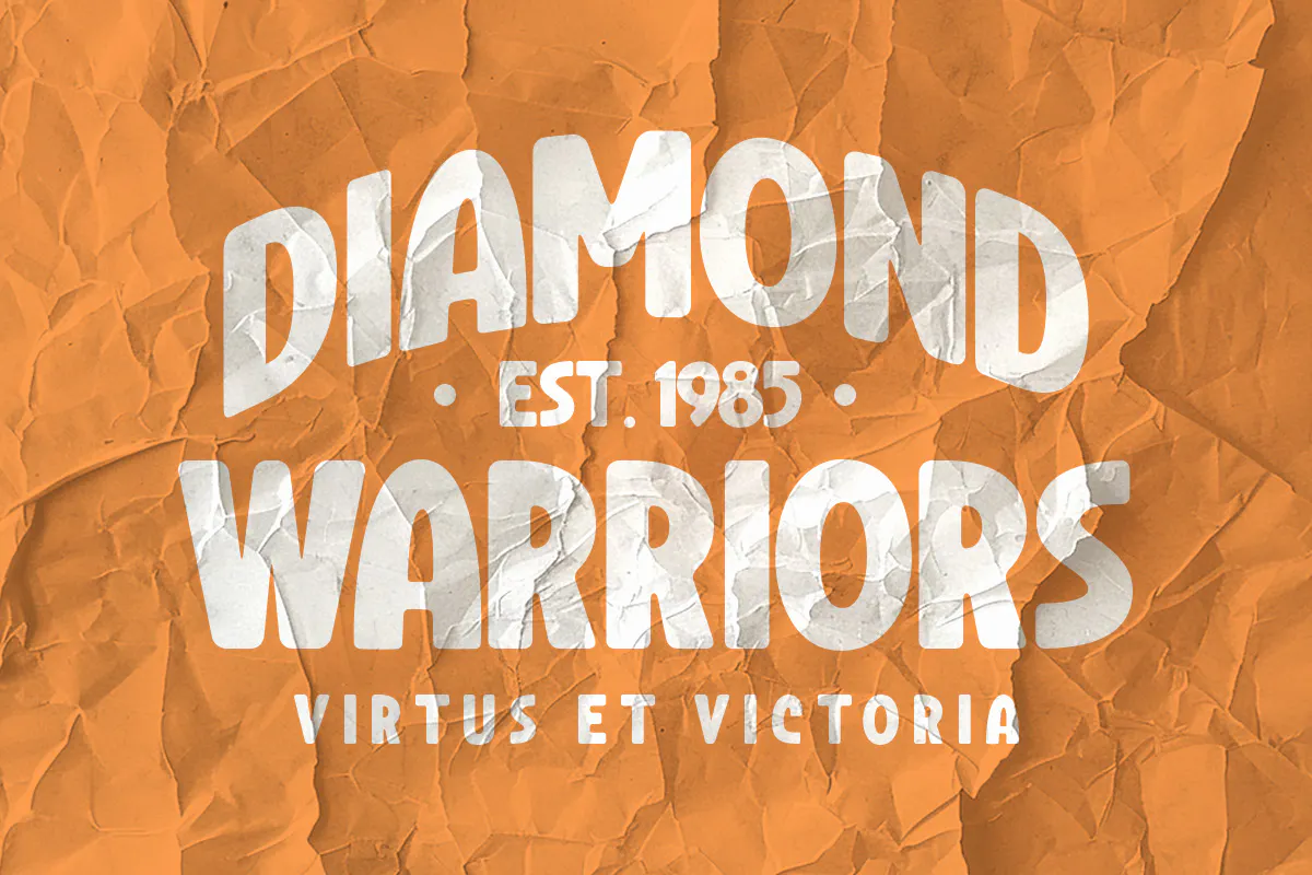 复古迷人的英文手写粗体字体 - Doughty