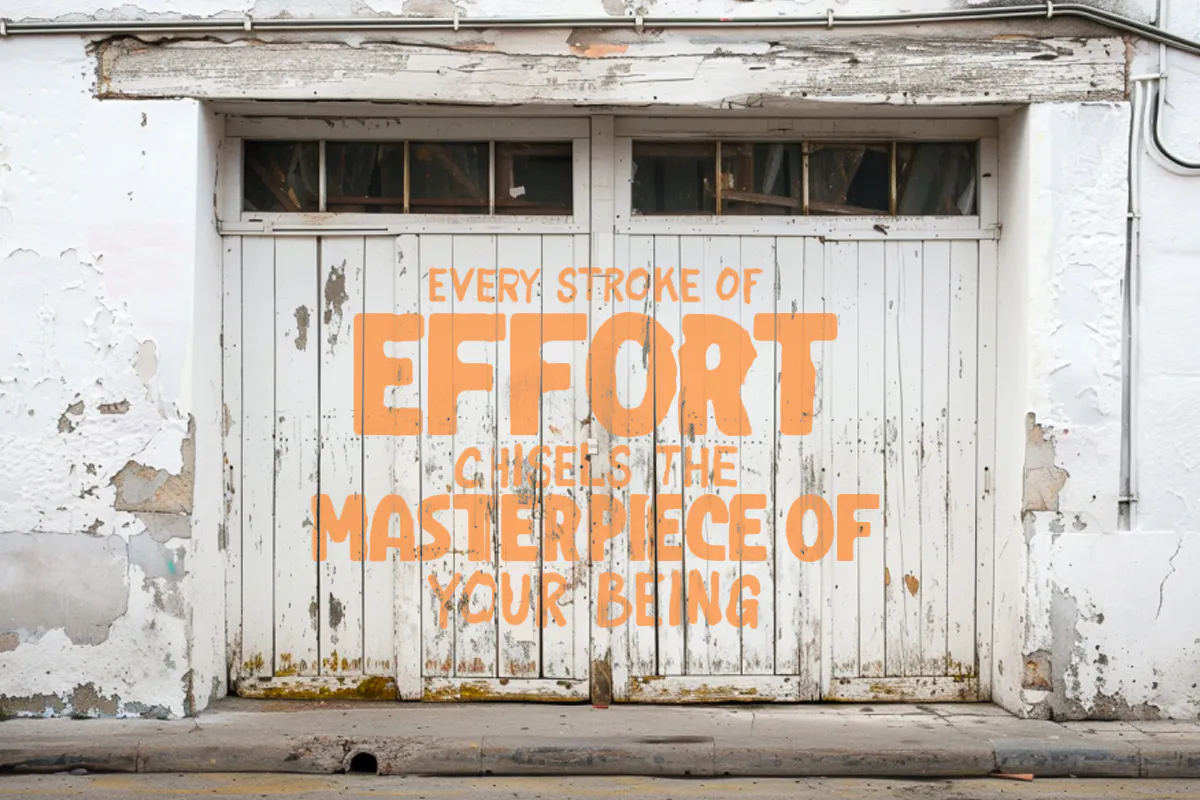 复古迷人的英文手写粗体字体 - Doughty