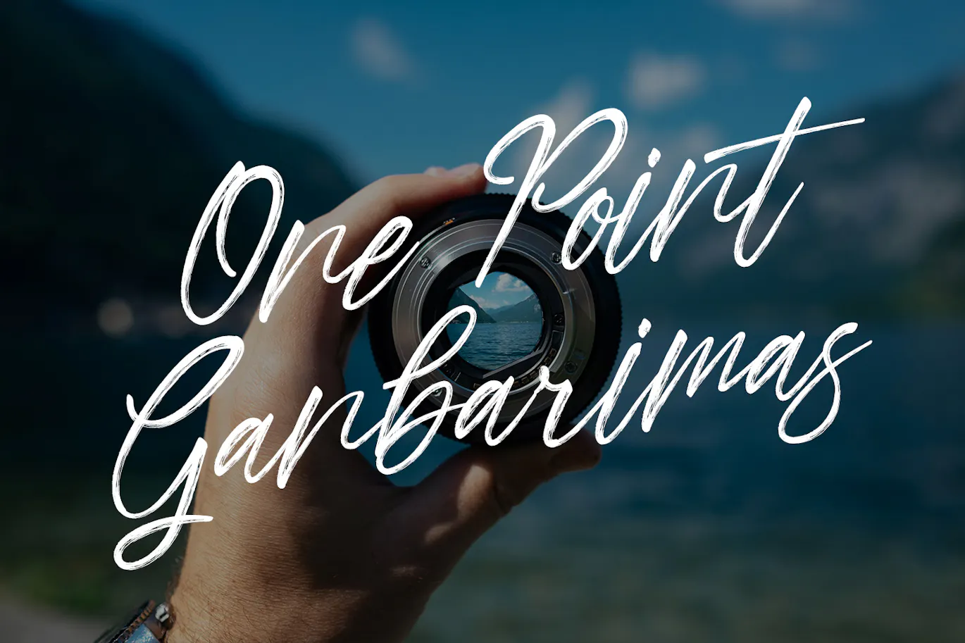 创意手工画笔感的英文手写笔刷字体 - Masha Chantou