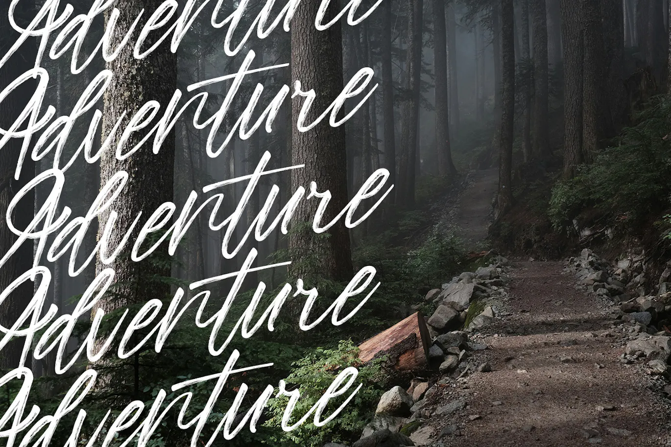 创意手工画笔感的英文手写笔刷字体 - Masha Chantou