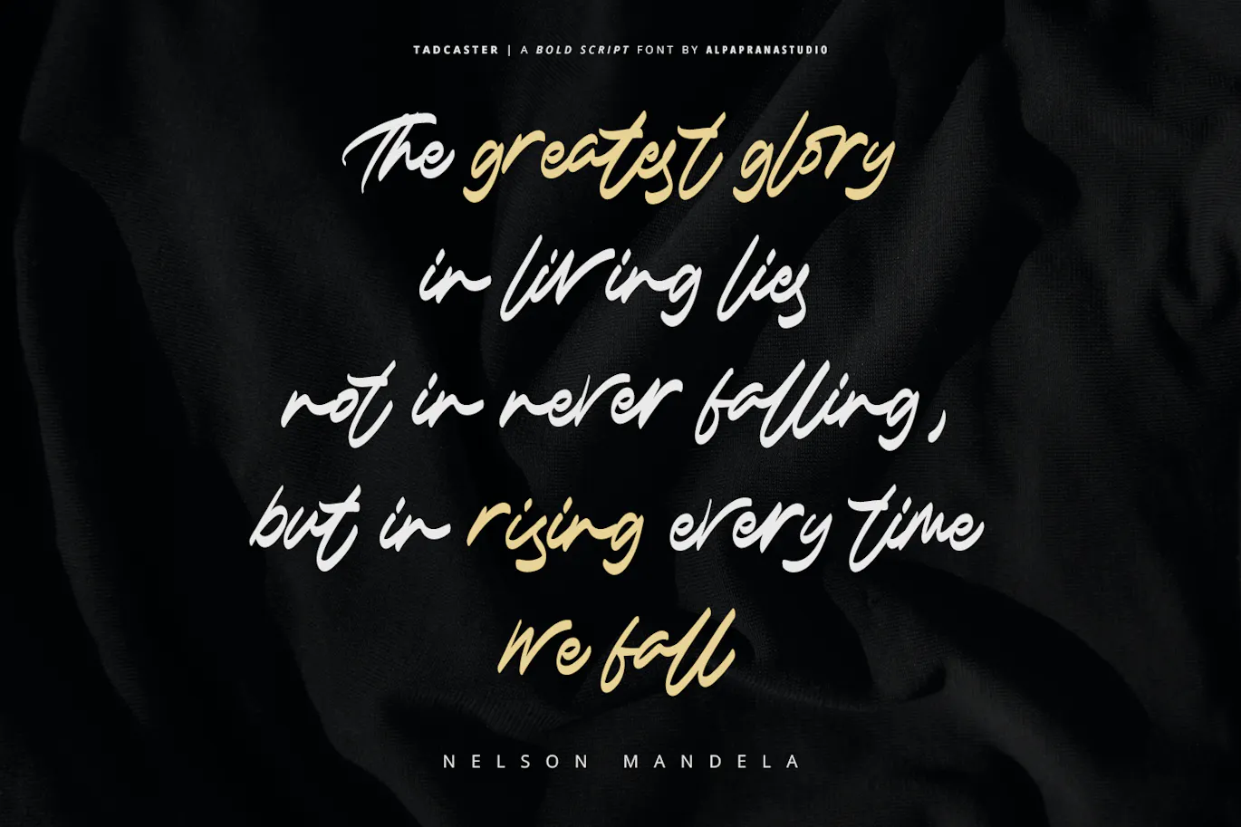 现代自然感的英文手写粗体字体 - Tadcaster-3 现代自然感的英文手写粗体字体 - Tadcaster