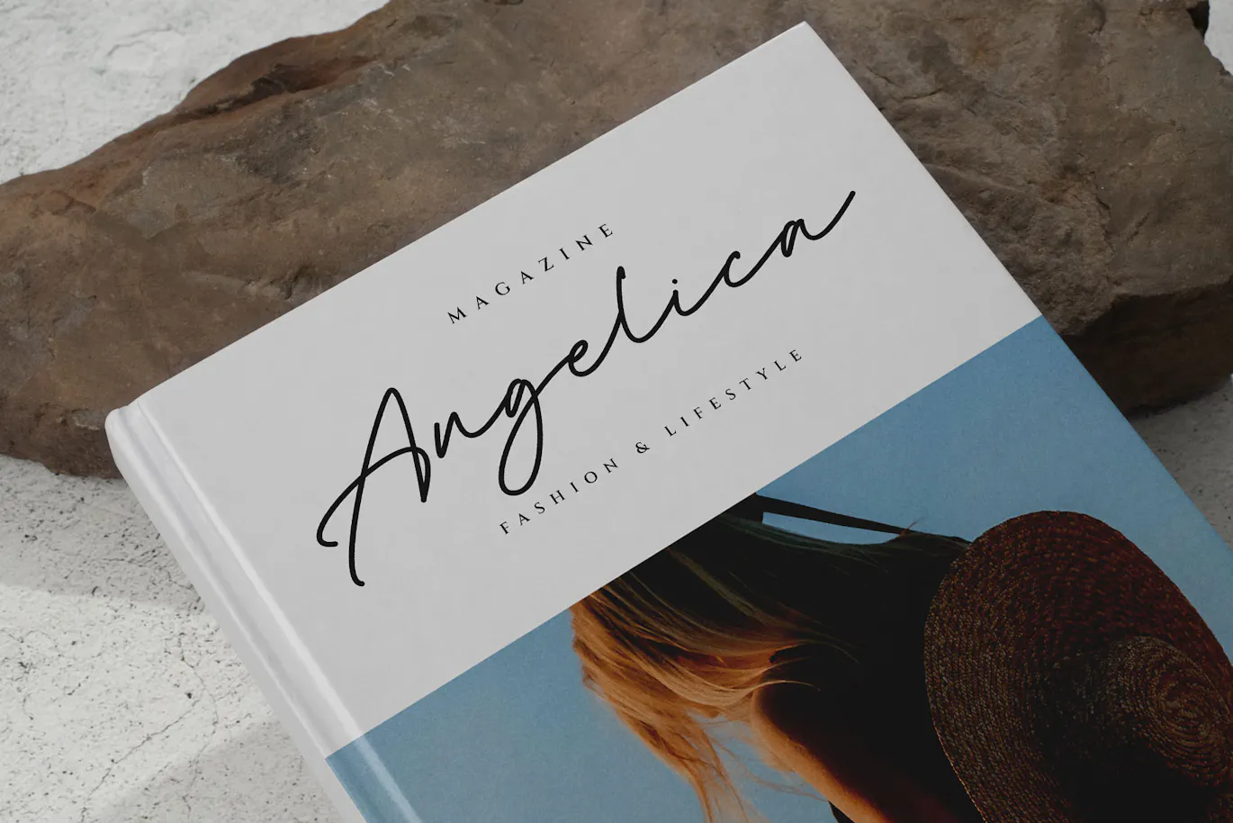 高级时装品牌的英文手写字体 - Festigan Business