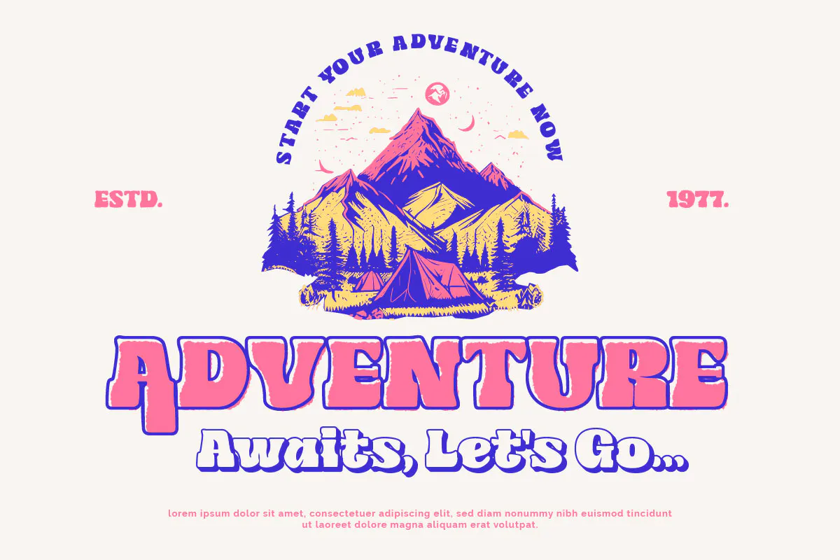 游戏风格的英文装饰字体 – Yuk Ngexi