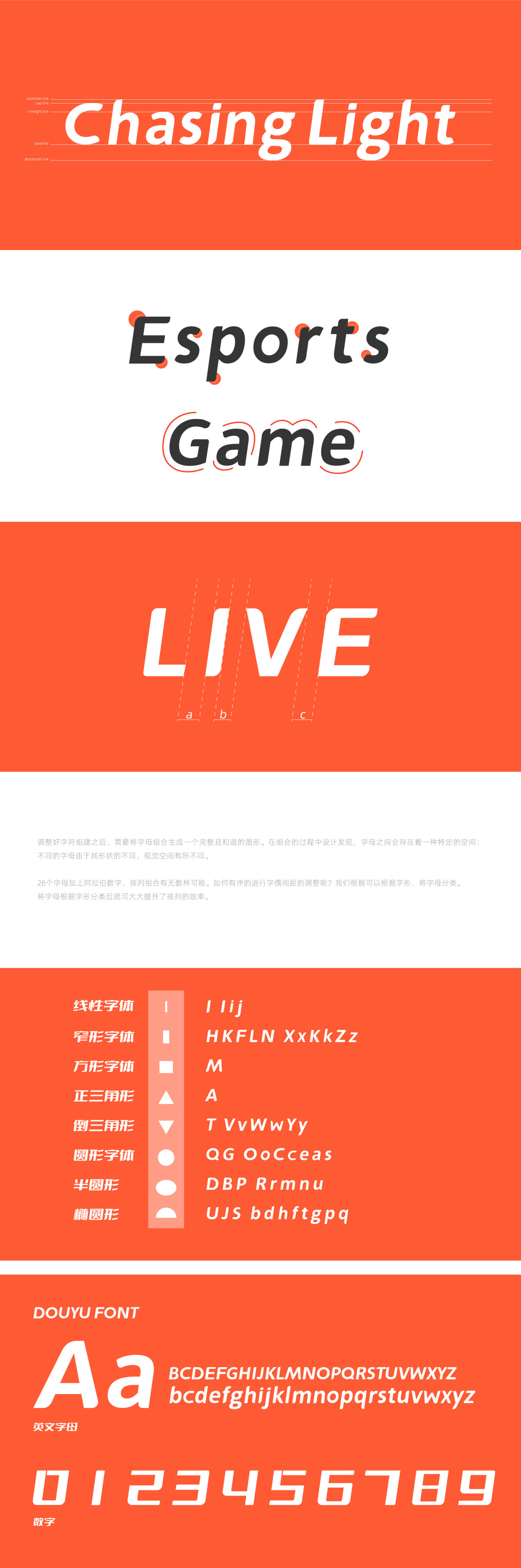 斗鱼追光体 - 斗鱼公司的全新品牌字体开放给全社会免费商用