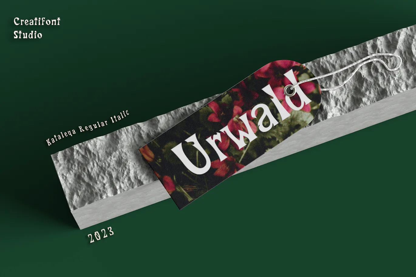 风格精美捕捉新艺术运动精髓的英文字体 - Kataleya