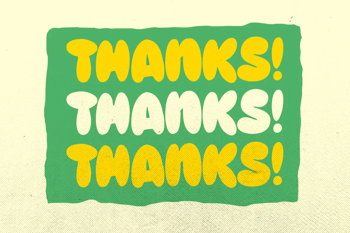 气泡字母的俏皮粗体英文字体 - Puffy Delight