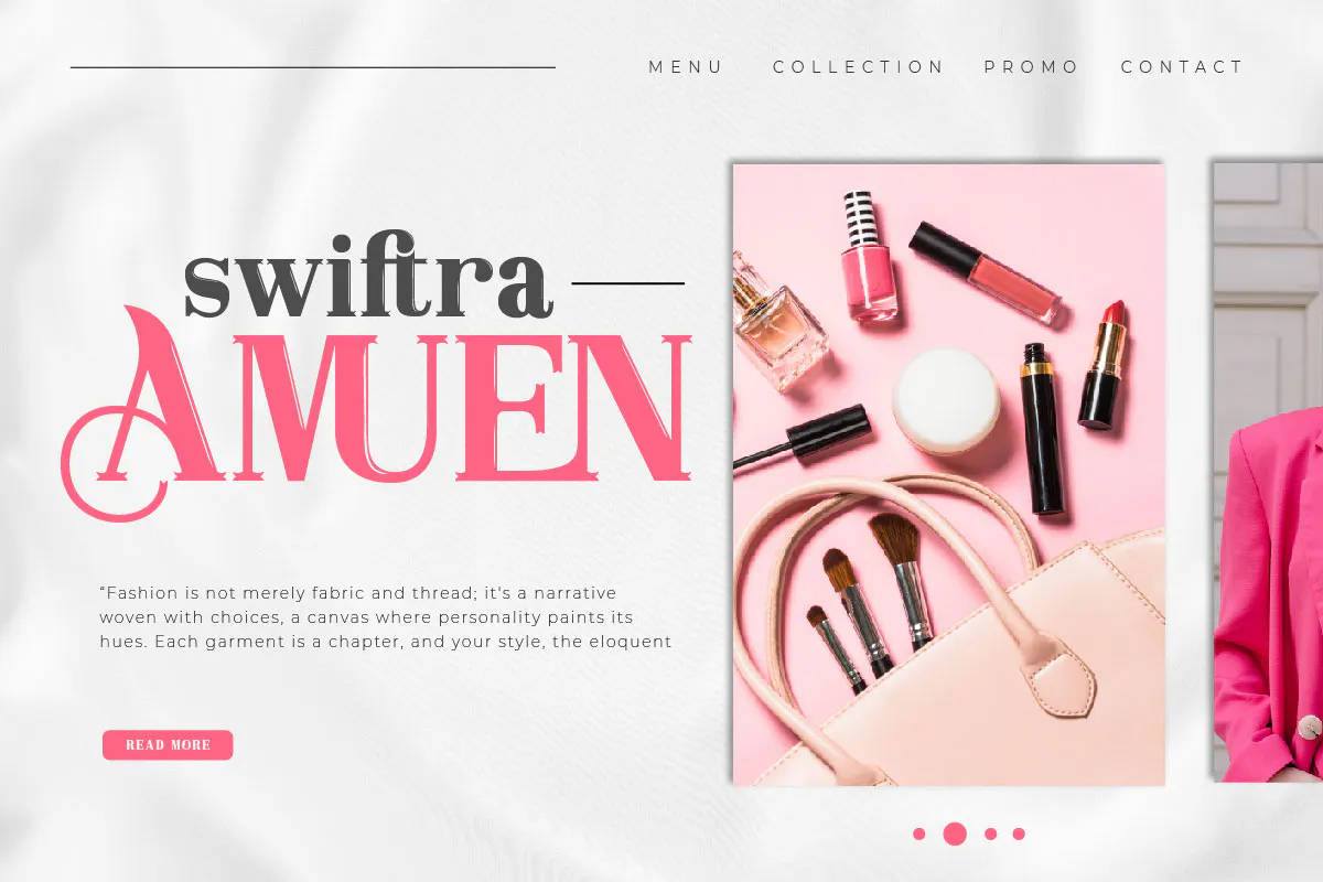 优雅奢华商品海报设计英文衬线字体 - Broseki Serif Display Font