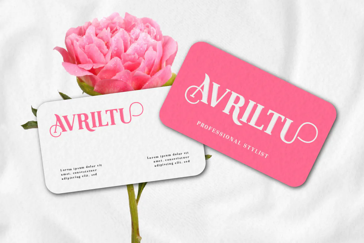 优雅奢华商品海报设计英文衬线字体 - Broseki Serif Display Font