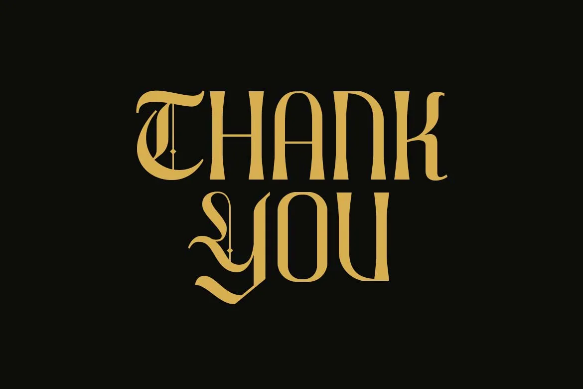 街头艺术与哥特式排版融合的英文字体 - Grumbled Blackletter Font第2张-皮玩部落 街头艺术与哥特式排版融合的英文字体 - Grumbled Blackletter Font